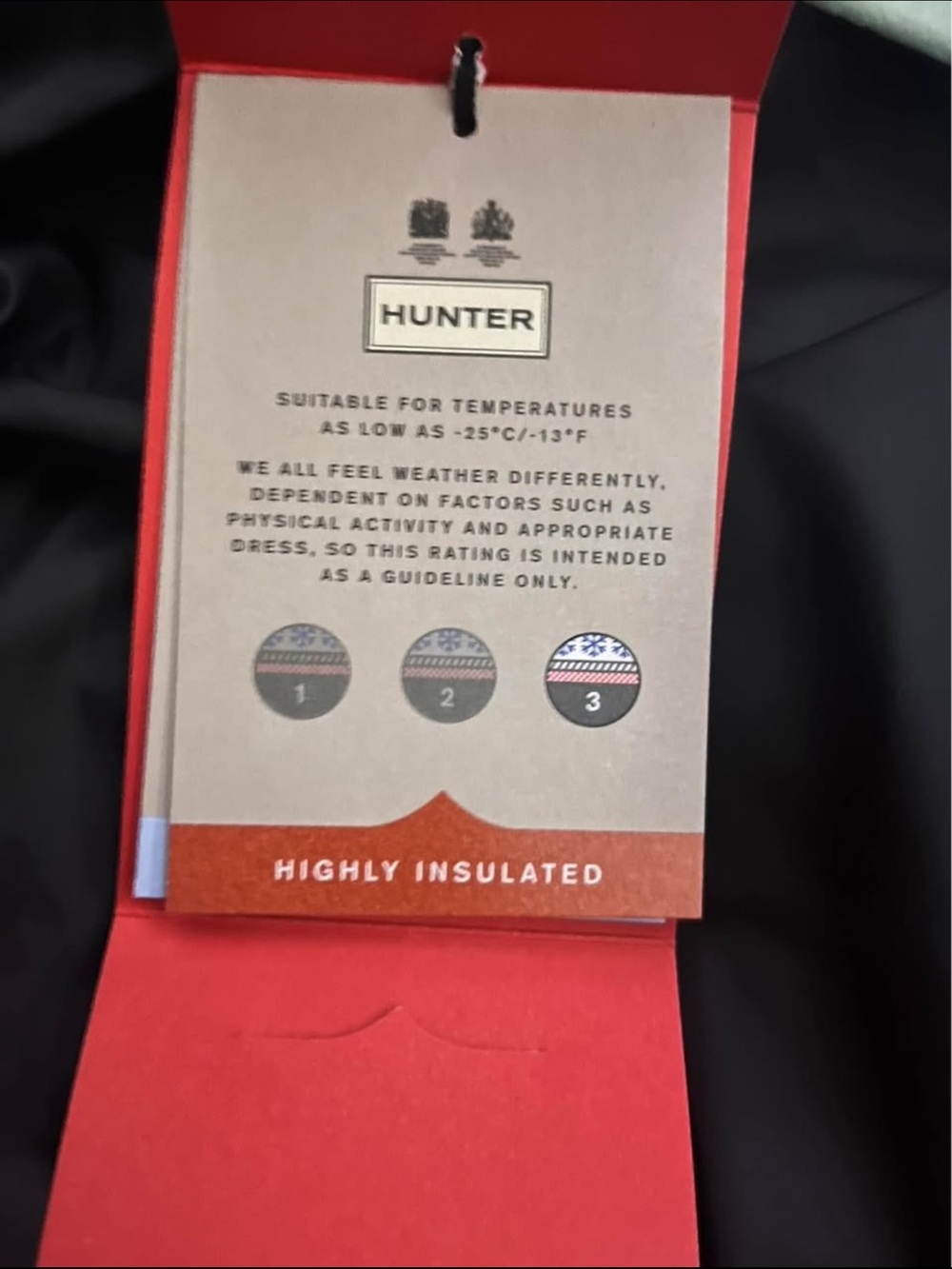 Hunter Black Puffer Jacket